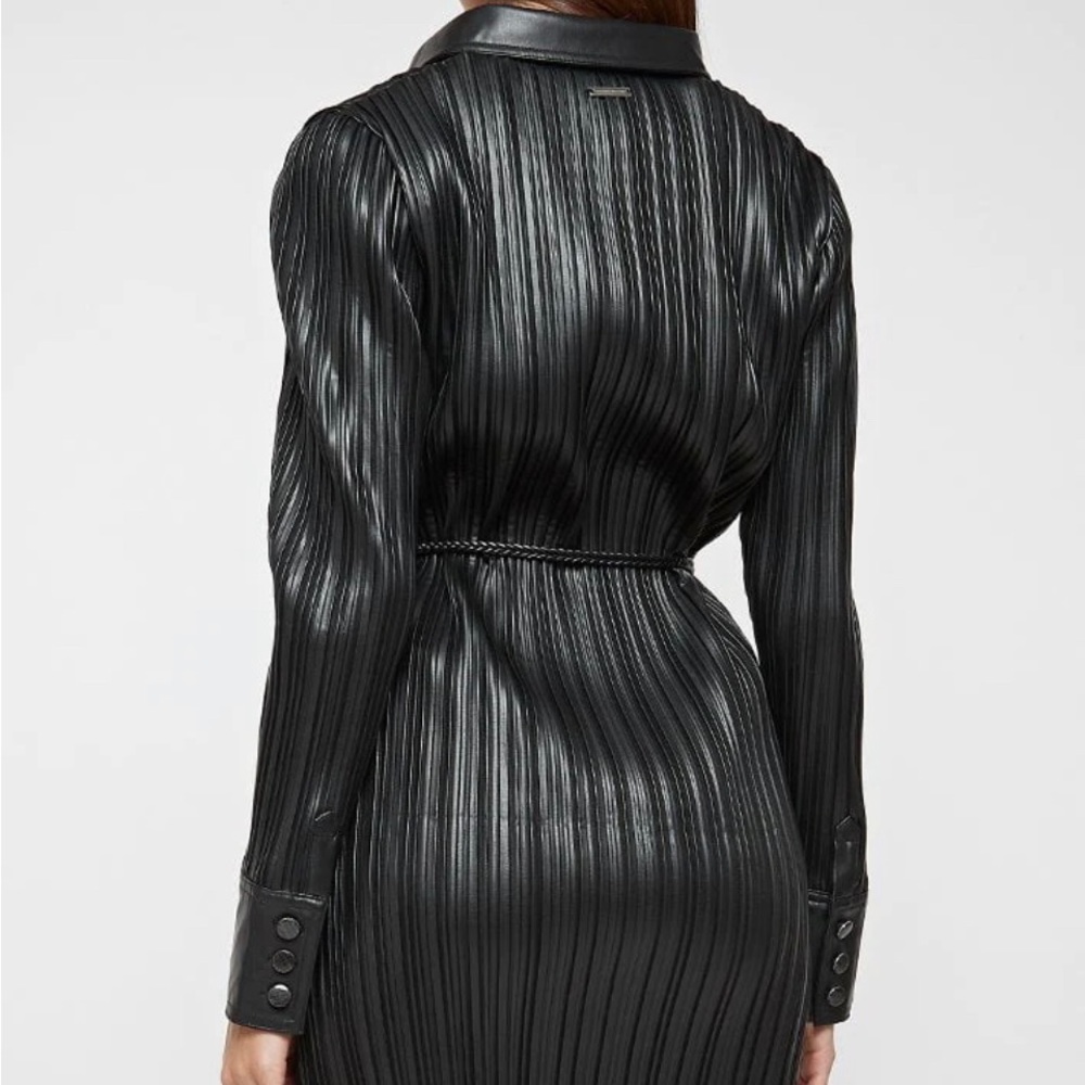 Brand new Vegan leather Dress very soft leather